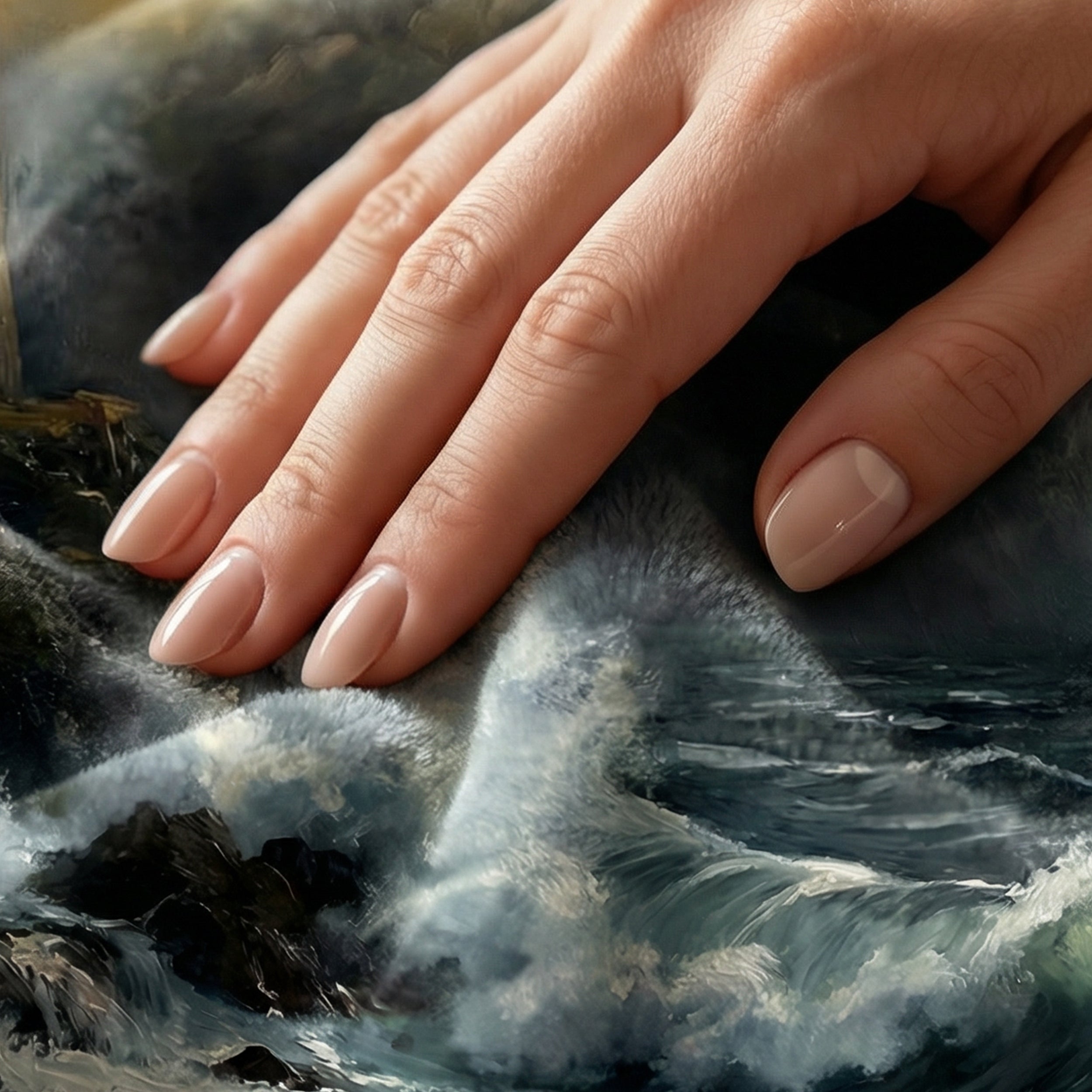 Dark Academia "The Storm Watcher" Throw - Moody Lighthouse, Raging Sea & Oil Painting Art Blanket